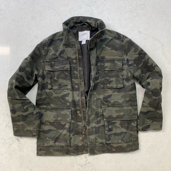 Old Navy Camouflage Army Jacket - Picture 3 of 4